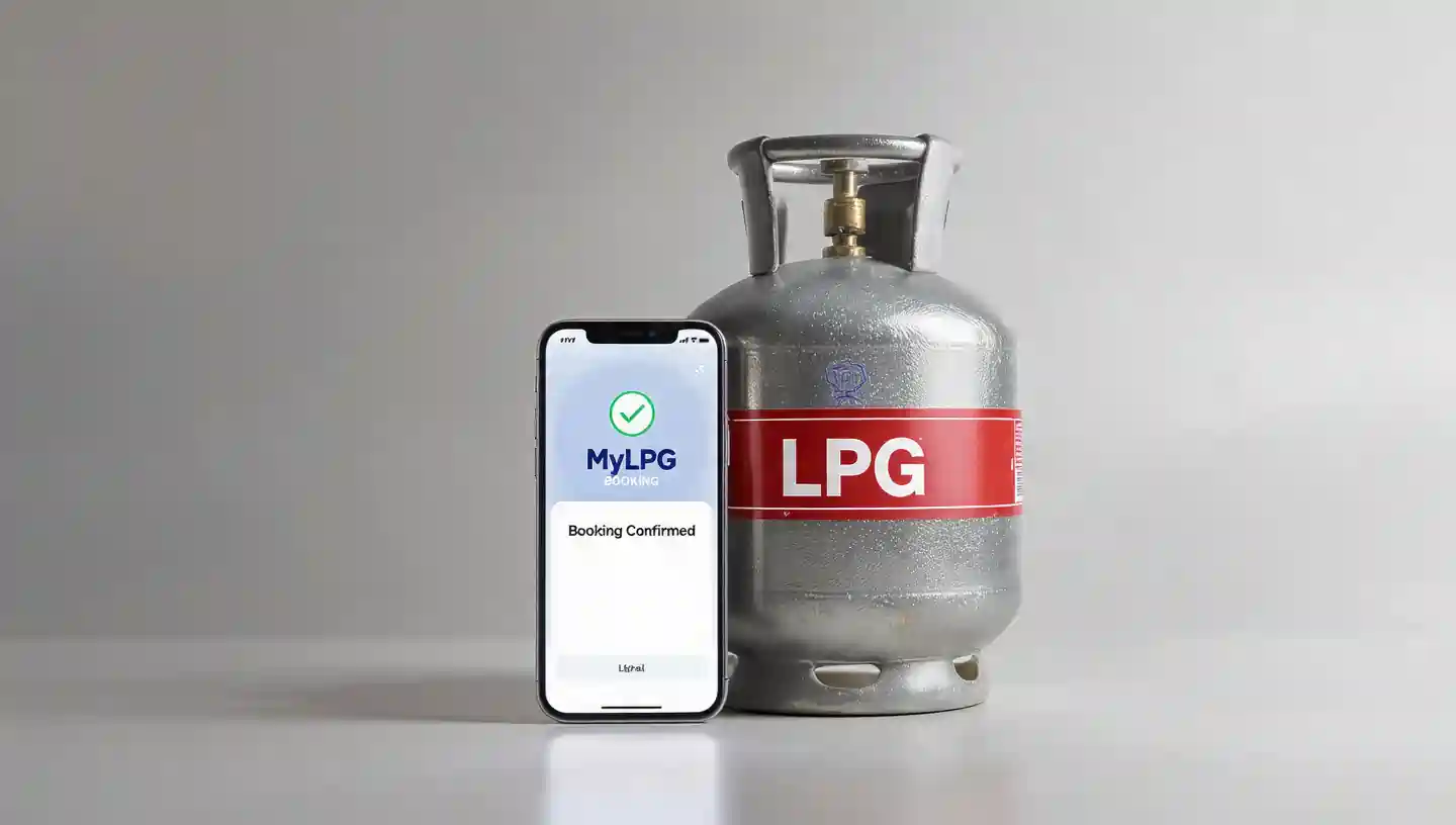 Indane LPG cylinder booking and subsidy check using mobile app in India