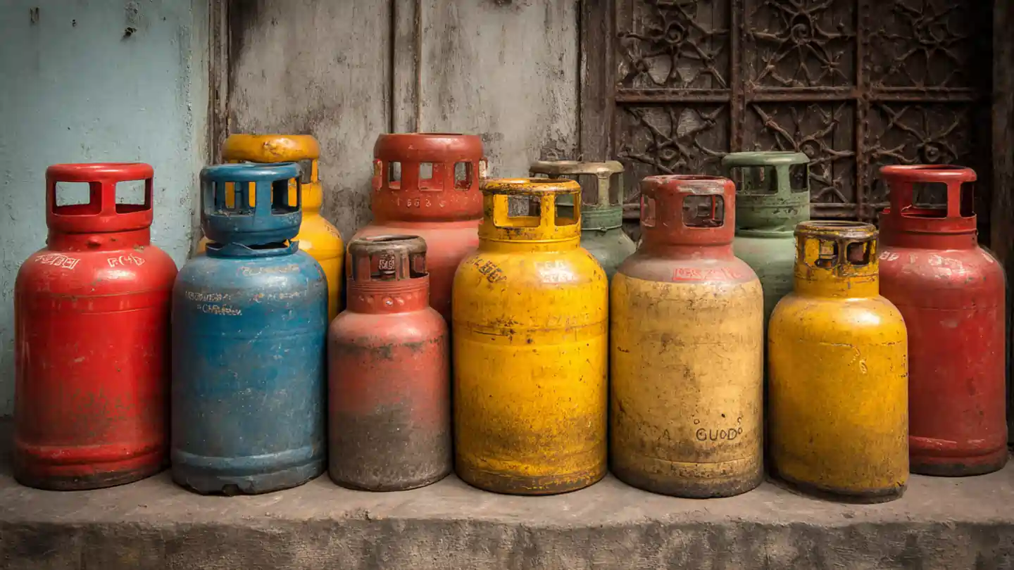 Gas Cylinder Rate Today After Subsidy domestic LPG cylinder cost in India